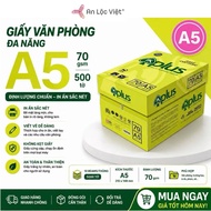 [A5 PAPER = 1/2 A4] Genuine A5 IK Plus paper 70gsm (500 sheets), size 148mm x 210mm