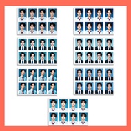 Talisman ID Photo 3cm Photo EN Blue Background Photo HEESEUNG Li Xicheng Park Seung-hoon SUNGHOON