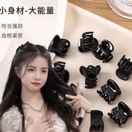 ⚡Clip Broken ⚡Women's Small Gripper Mini Black Side Bangs Fringe Hair Clip Summer Cute 韩版黑色迷你抓夹盒装刘海碎