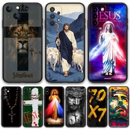 TPU Soft Silicon Phone Cover 509G Jesus Christ Portrait Realme C71 C75 C75X C85 P3 Lite