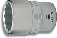 HAZET 900AZ-13/16 38 mm 12-Point Traction Profile Socket - Chrome-Plated/Polished