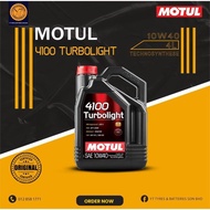 10W40 MOTUL 4100 TURBOLIGHT 4L (7000KM)