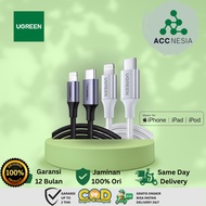 IPHONE UGREEN Charger Cable MFi USB Aiphone / C To Lightning Nylon Braided Fast Charging - 60759 1 M