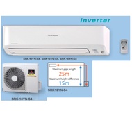 Mitsubishi Inverter and Ionizer Air Cond, 2.0hp SRK18YN/SRC18YN