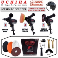 Mesin Poles Uchiha New Edition 3in1 Bor & Gerinda 125 mm
