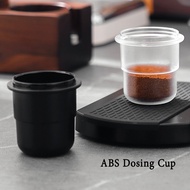 Coffee Dose Cup 58mm. Prevent Flying Powder Available In Two Colors Dosing Package Hub