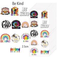 [SG STOCK] 5 Sheets Be Kind 10 patterns Reward Motivational Stickers