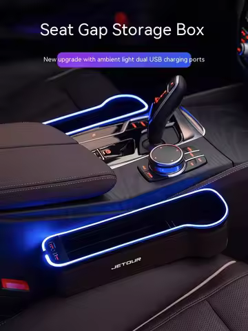 For Chery Jetour X70 X70SM X90 X95 DASHING i-DM T2 T3 Car 7 Colors Seat Gap Crevice Slot Storage Box