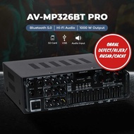 [RIJEK SALE] HiFi USB Adjustable USB MP3 FM 1000W Bluetooth Audio Amplifier - AV-MP326BT PRO