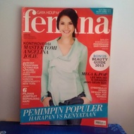 MAJALAH FEMINA TAHUN 2013