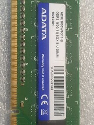 ADATA 威剛  DDR3  8G   1600