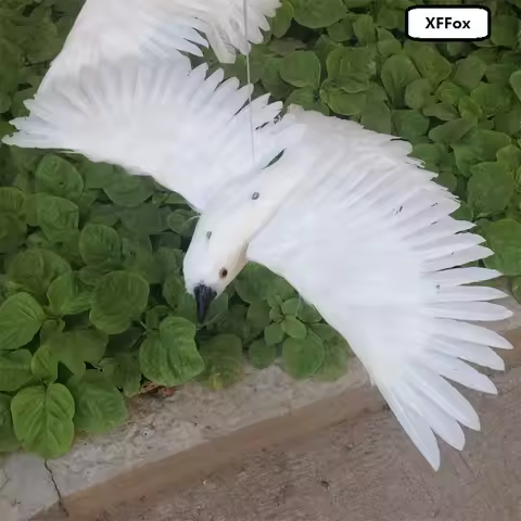 big real life wings pigeon model foam&feather white dove bird about 35x55cm xf0061