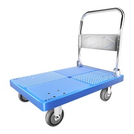 Trolley Pull Trailer Foldable Light and Portable Hand Buggy Handling Platform Trolley Household Pick-up Express Trolley Handy Gadget