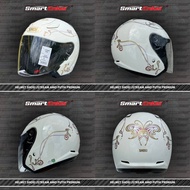 SHOEI HELMET JSTREAM AMO PUTIH PREMIUM