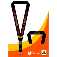 Etihad Airways ID Lace ID lanyard