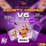 Krusty Crepes V6 Taro Ice Cream By Java Juice 3Mg 6Mg 9Mg 60Ml Liquid
