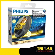 12793 Philips LED H8 H11 H16 Head Lamp Golden Yellow 2700K