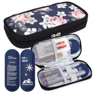 1 Pack Simple Portable Insulin Bag, Medicine Cooler Bag Keep Cold Ice Pack, Travel Medication Cooler