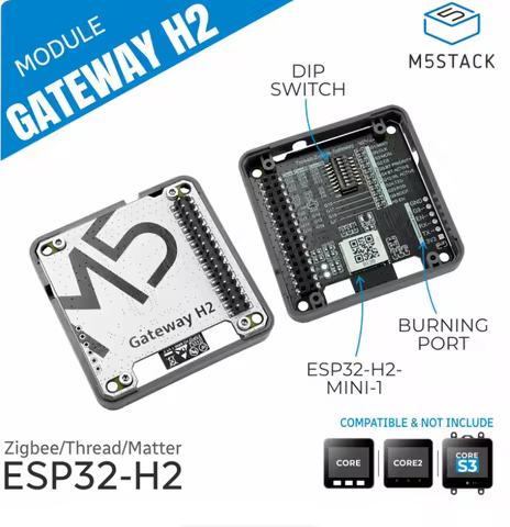 Gateway H2 Module ESP32-H2 RISC-V, Zigbee 3.0/Thread/Matter Support, IEEE 802.15.4, Low Power for Sm