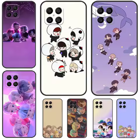 KPOP Korea Case For Honor X9a X8a X6a X7a X9b X7 X8 X9 8X Cover For Honor Magic 5 6 Pro 50 70 90 Lit