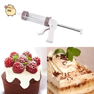 【BJU】Manual Cookie Press Set Multi-use Cream Piping Tool Complete Baking Kit for Pastry Icing