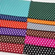 Polyester Printed  fabric / Kain  Polyester   Corak Polcadot 46"(100% Polyester)