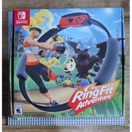 NINTENDO SWITCH (2nd Hand): RING FIT ADVENTURE Game Discs And Equipment Are Complete In A Box.