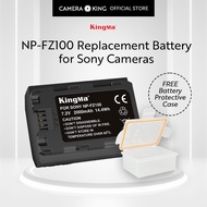 [KingMa] NP-FZ100 Replacement Battery for Sony Cameras using FZ100 Battery