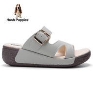 Hush Puppies_รองเท้าผู้หญิง รุ่น Dorri 3 Band Slide HP IWSFBZN05F - สีเบจ รองเท้าแตะหนังแท้ รองเท้าแบบสวม จากคอลเล็คชัน The Body Shoes Pevita Super Women Sandals