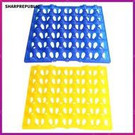 [Sharprepublic] 30 Lattice Eggs Tray for Transporting Or Storing Eggs Stackable Plastic Egg Flats Sh