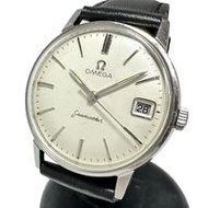 OMEGA Seamaster Vintage Cal. 610 已修男士手錶，不鏽鋼/皮革，自動，銀色錶盤/黑色皮革