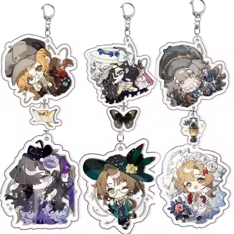 Game Reverse 1999 Isolde Melania Marcus Schneider Cosplay Anime COSTUME Keychain Accessories Key Cha