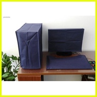 ♞Desktop computer cover dust cover host keyboard 19-34 inch LCD monitor dust cover cover