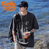 COD (Delivery in 24 hours)MIEMIEAmerican summer school style men's short-sleeved T-shirt, fashionabl