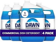 Dawn Professional Dishwashing Liquid Soap Detergent, Bulk Degreaser Removes Greasy Foods from Pots, 