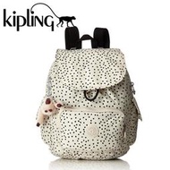 KIPLING CITY PACK S 15641  黑點 後背包 翻蓋 束口 書包 小猴子 LUCI日本代購