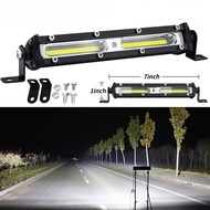 12V/24V Car LED Work Light 6500K LED Spotlight Strip Working Lights Universal for Auto Truck Lorry Trailer SUV
