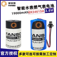 Fuant ER34615H Smart Water Meter Flow Meter GPS Locator Internet of Things1No. D Type3.6V Lithium Ba