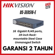 SOHO Pro Series: Unmanaged 1000M, L2 Hikvision DS-3E0516-E