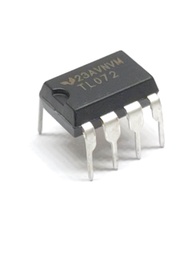 ไอซี TL072CP TL072 Low noise JFET dual operational Amplifier