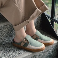 復古唱盤懶人鞋-綠豆糕