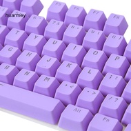 HUARMEY 106 Keys PBT Solid Color Backlight Keycaps Replacement for Mechanical Keyboard