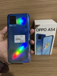 Oppo A54 4/64 blue second like new istiimewa