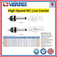 VERTEX TAIWAN VLC-mt3a mt4a mt5a High Speed NC Live Center lathe heavy load mt4b