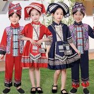 【COD】buwan ng wika costume for girl buwan ng wika costume for boy Ethnic Minority Children Performan