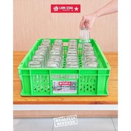 BEZTON Lion Star IC-27 FORTE Crate 301 28L Plastic Crate Basket Multipurpose Storage Box Strong Stur