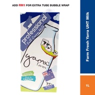 Ready Stock Yarra Farm Fresh UHT Full Cream Milk Professional (1L)