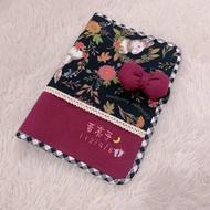 手冊套 刺繡 媽媽寶寶手冊套 彌月 新生 繡字客製