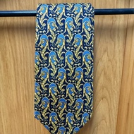 Christian Dior 法國製100%絲綢男士領帶