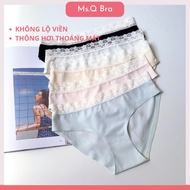 Ms.Q Bra QSH46 women's soft, smooth, unlined rubber underwear with high quality lace